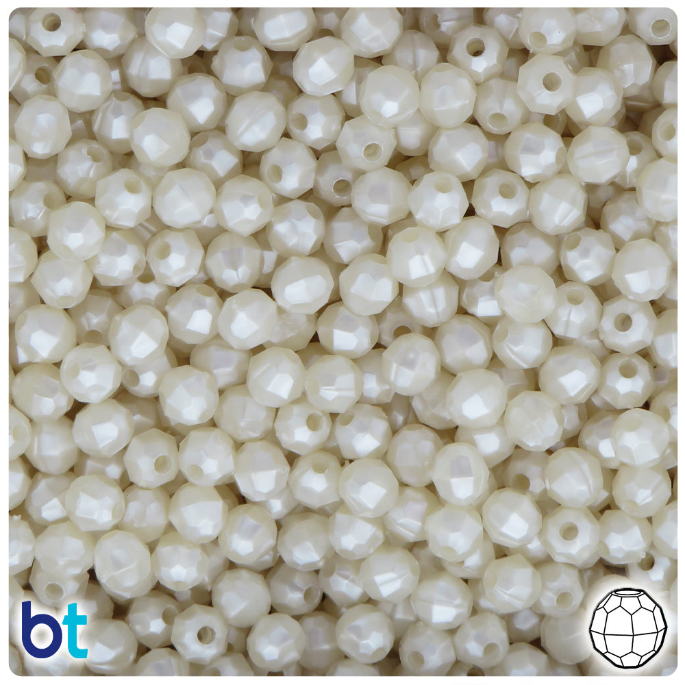 6MM White Edible Pearls