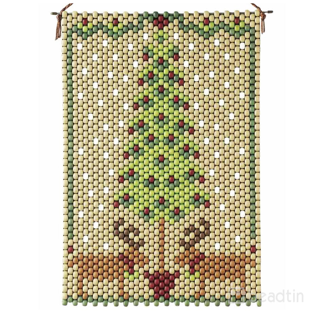 Homespun Holiday Beaded Banner Kit