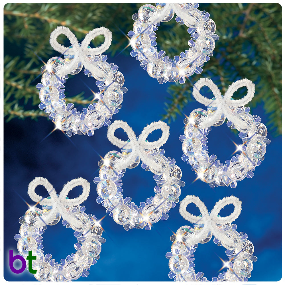 Iridescent Wreaths Holiday Ornament Kit
