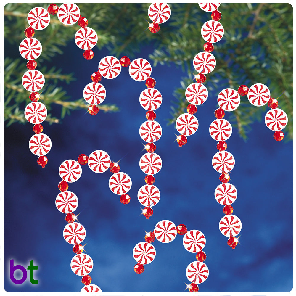 Peppermint Candy Canes Holiday Ornament Kit