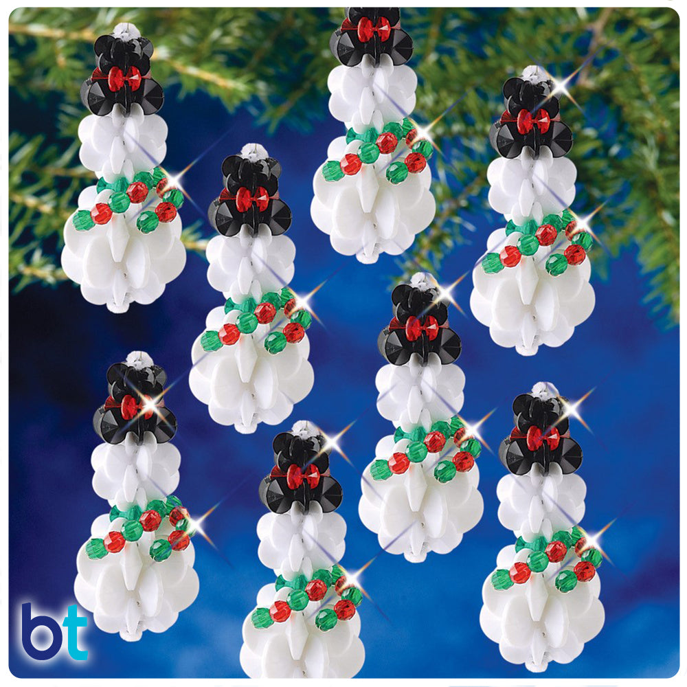 SunBurst Snowman Holiday Ornament Kit