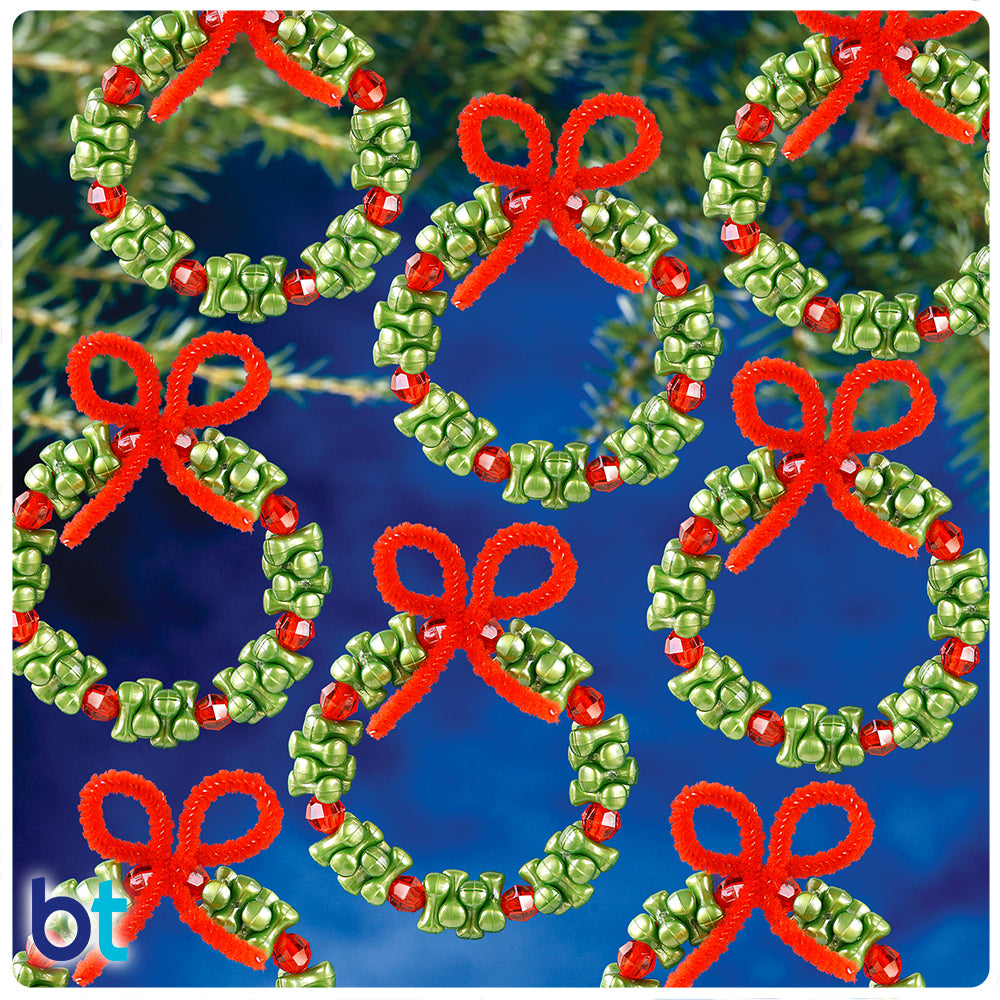 Pearl Wreath Holiday Ornament Kit