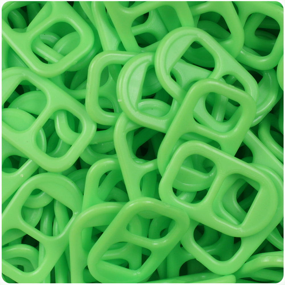 Wholesale Case 15mm Plastic Soda Pop Tabs - Opaque