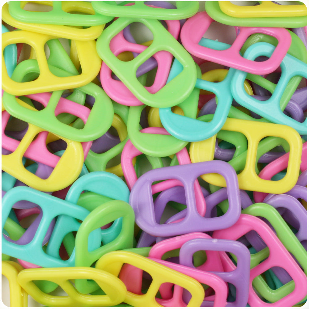 Wholesale Case 15mm Plastic Soda Pop Tabs - Opaque