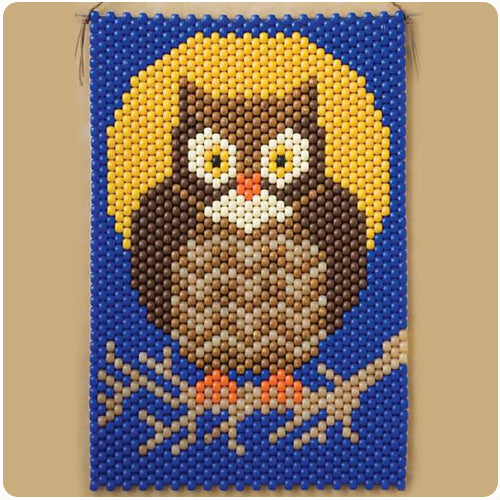 Owl Beaded Banner Kit