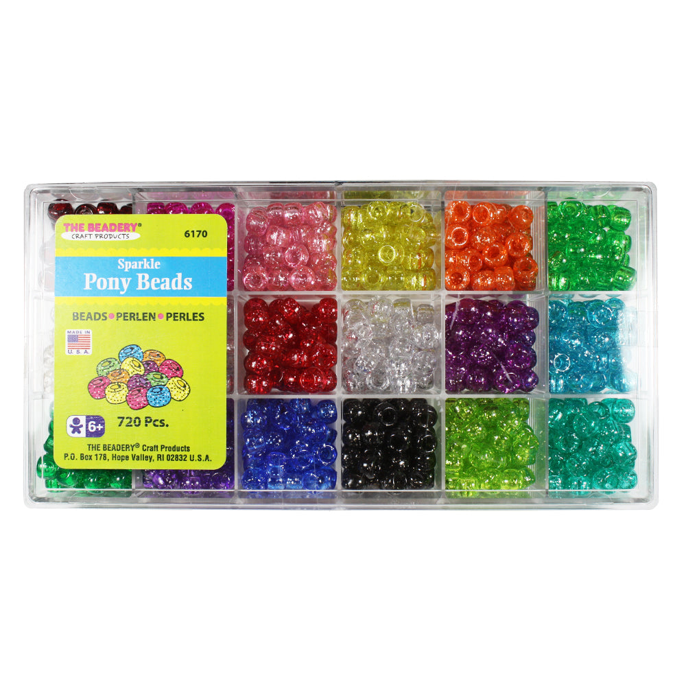 All Sparkle Barrel Bead Box