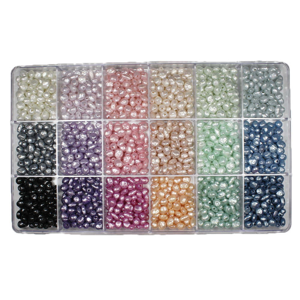 Giant Pastel Pearl Selections Bead Box