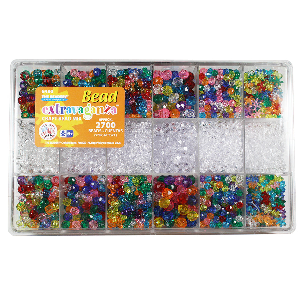 Bead Extravaganza Craft Bead Mix Bead Box