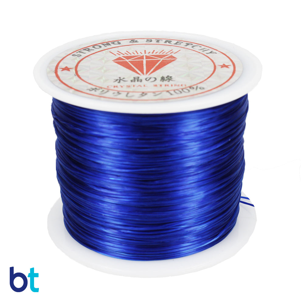 Dark Blue 0.8mm Crystal String Cord (50m)