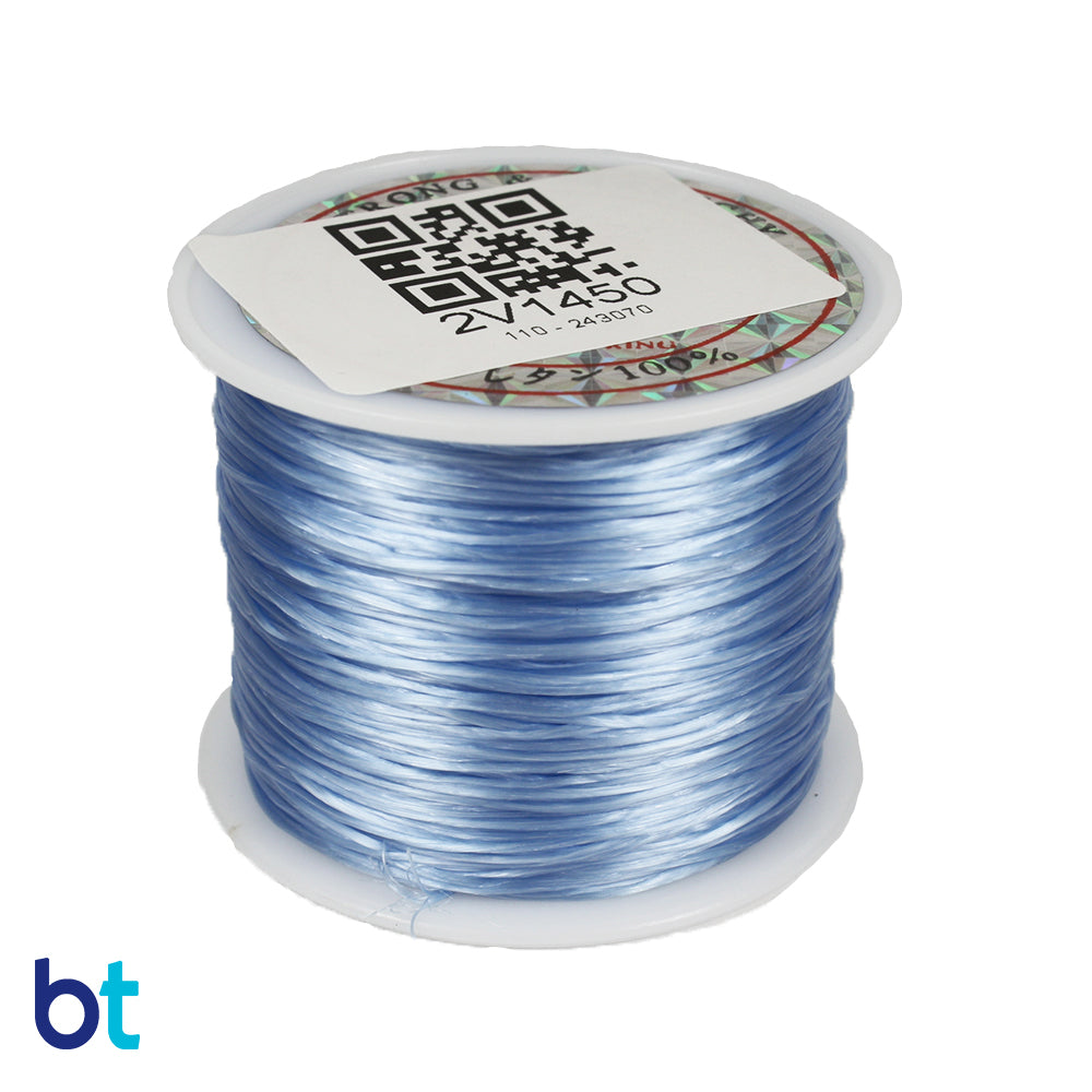 Light Blue 0.8mm Crystal String Cord (50m)