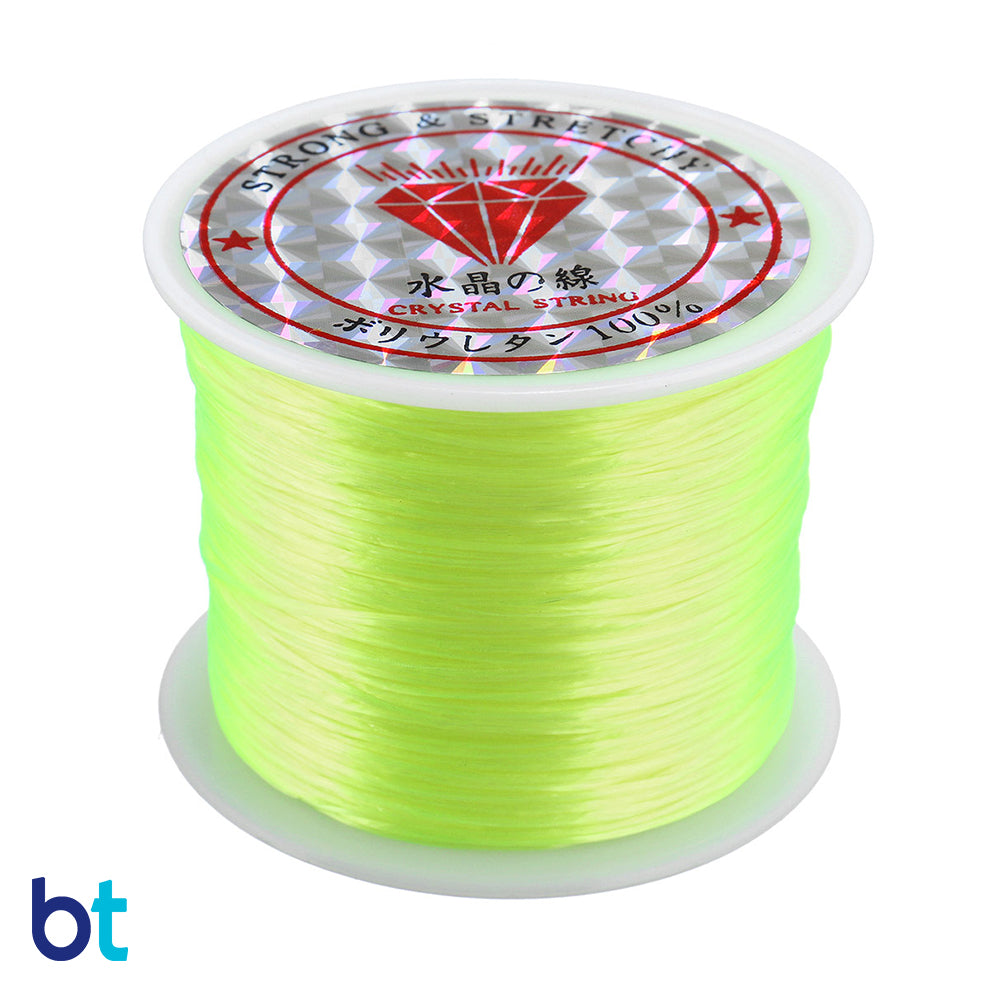 Light Green 0.8mm Crystal String Cord (50m)