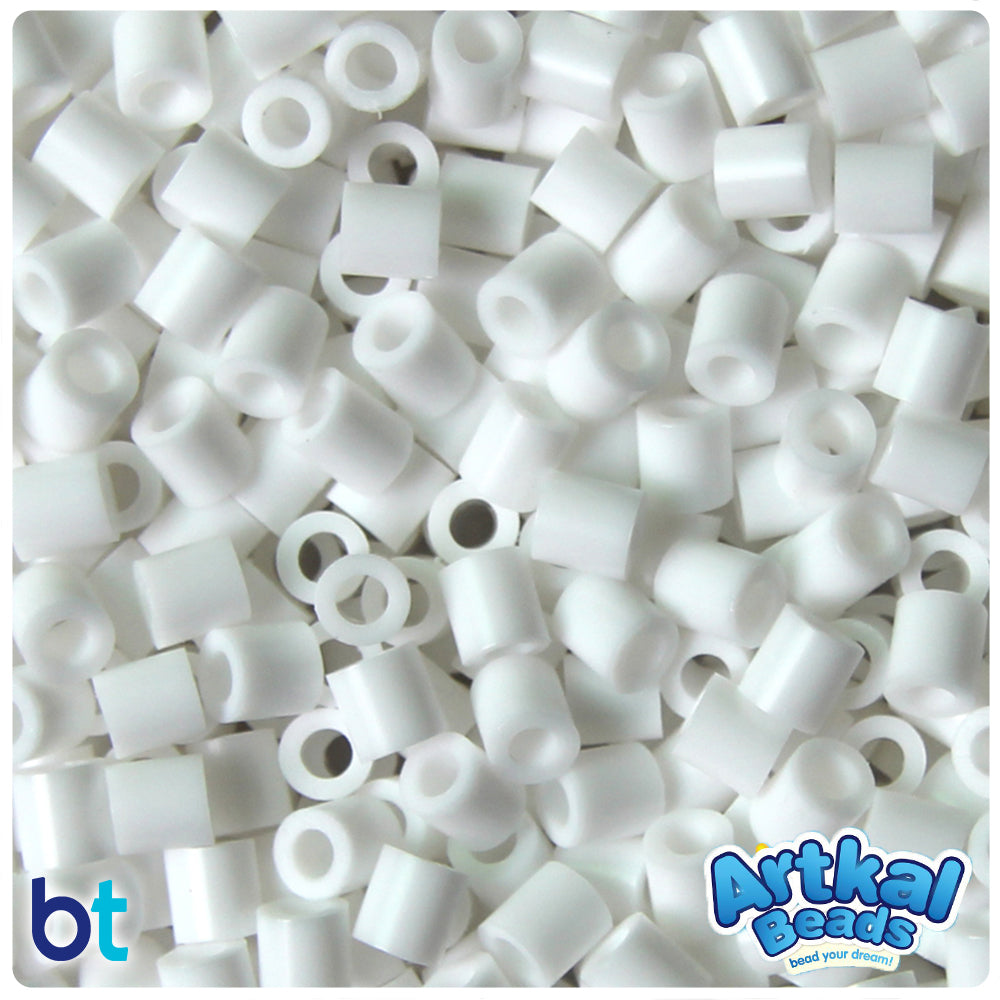White 5mm Artkal Midi Fuse Beads (1000pcs)