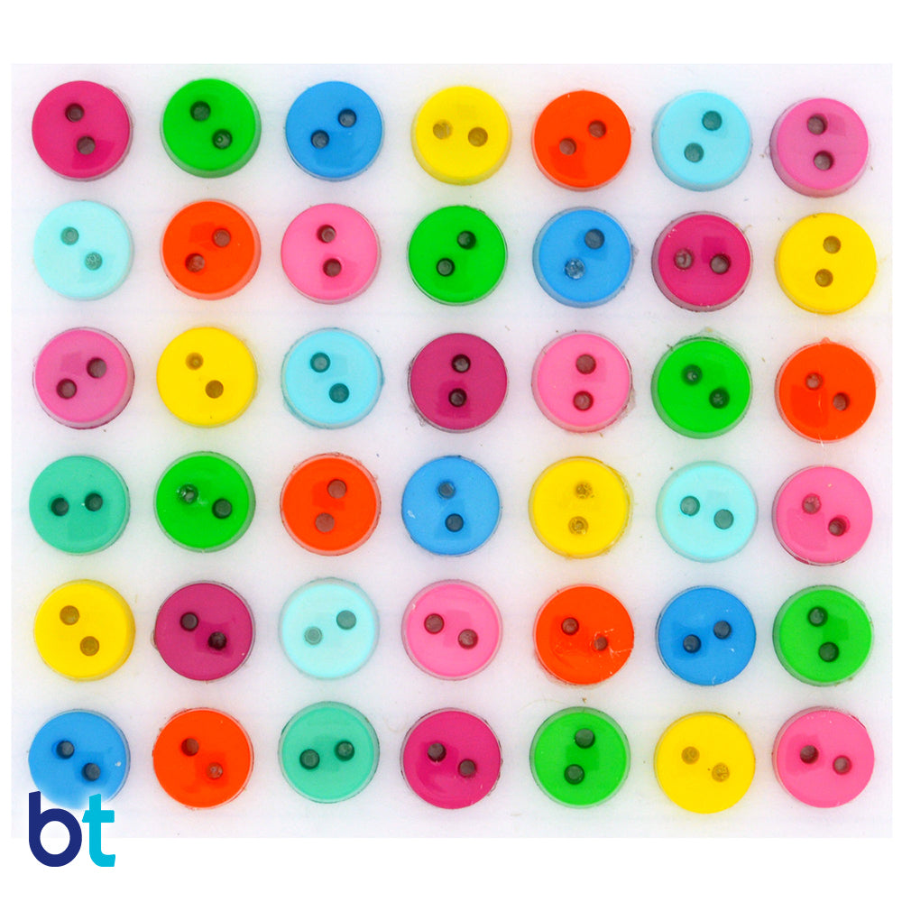 Tiny Rounds - Tropical Mix Buttons