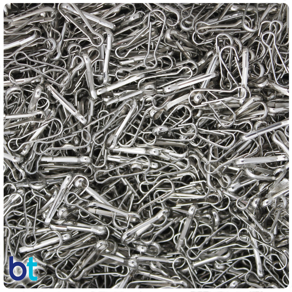 Silver Tone 14mm (1/2") Metal Lanyard Hook Snaps (200pcs)