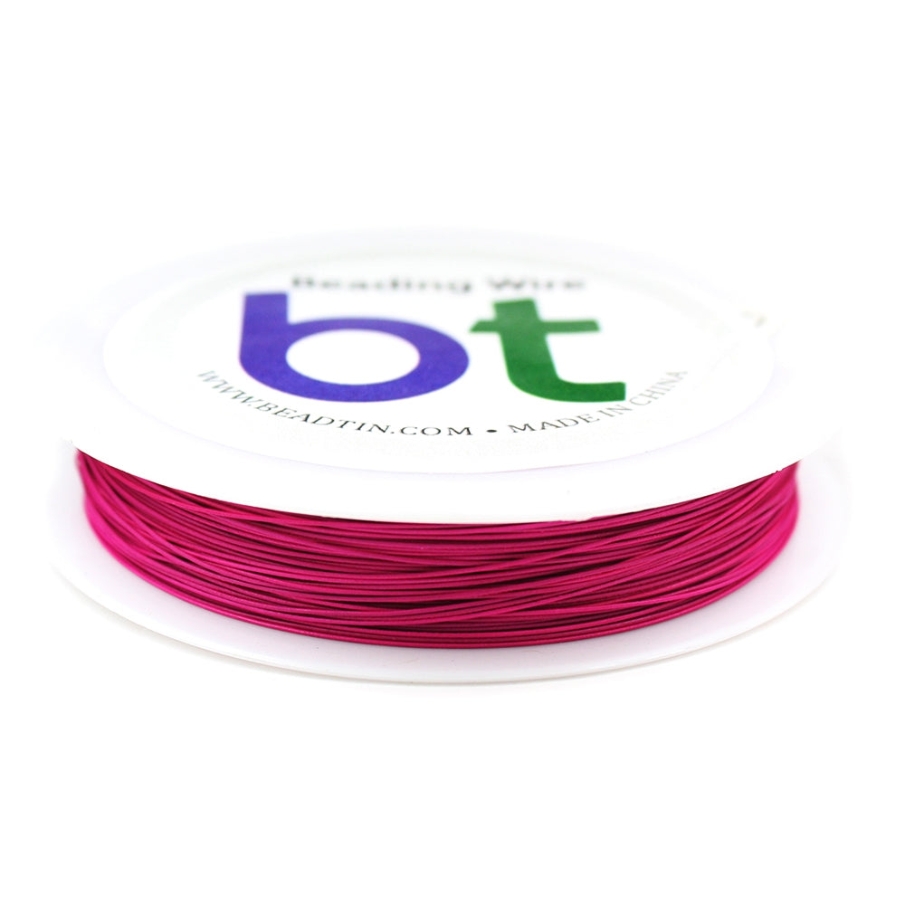 Dark Pink 0.45mm 7 Strand TigerTail Wire (60m)