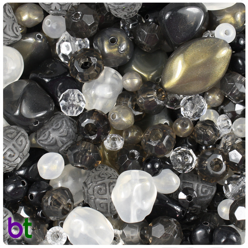 Jet Elements Specialty Acrylic Beads Mix (8oz)