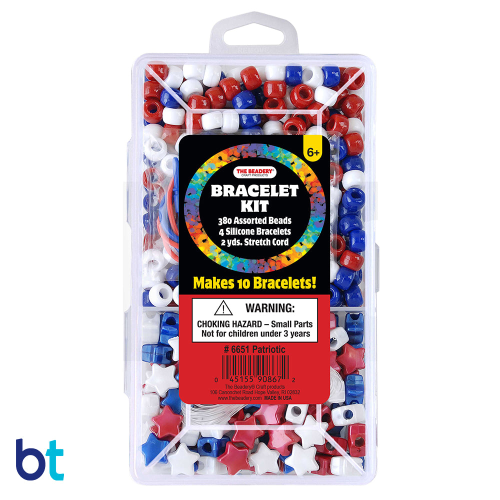 Patriotic Bracelet Kit Bead Box