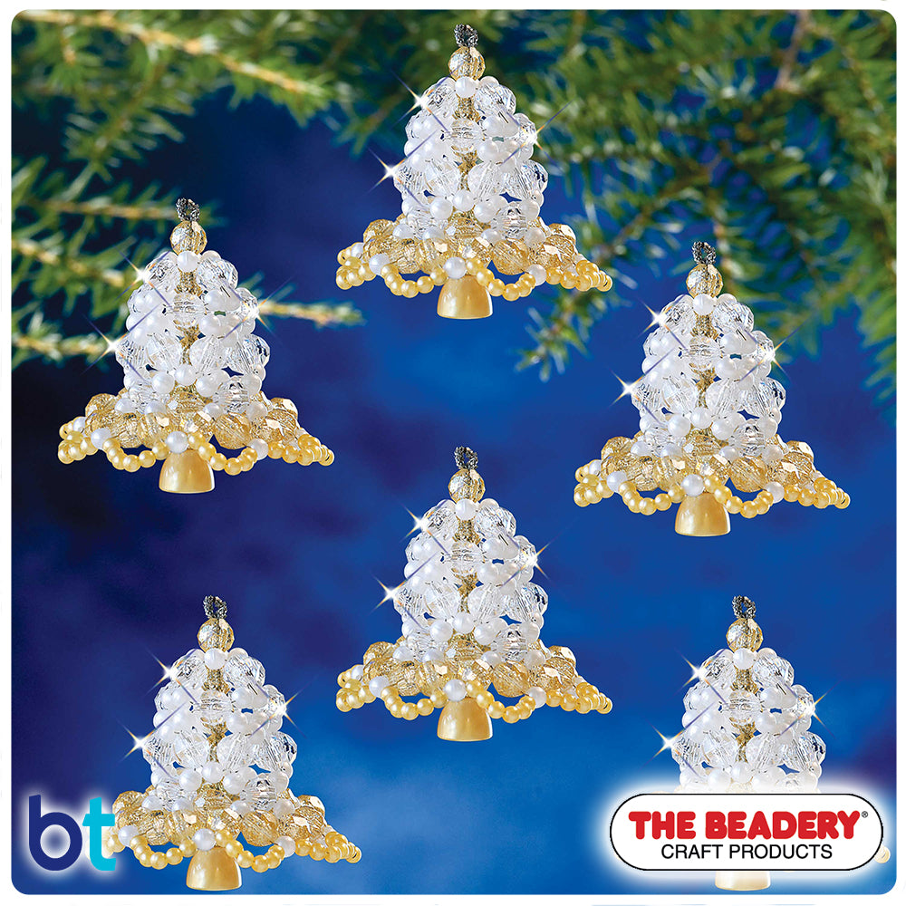 Golden Jingle Bells Holiday Ornament Kit