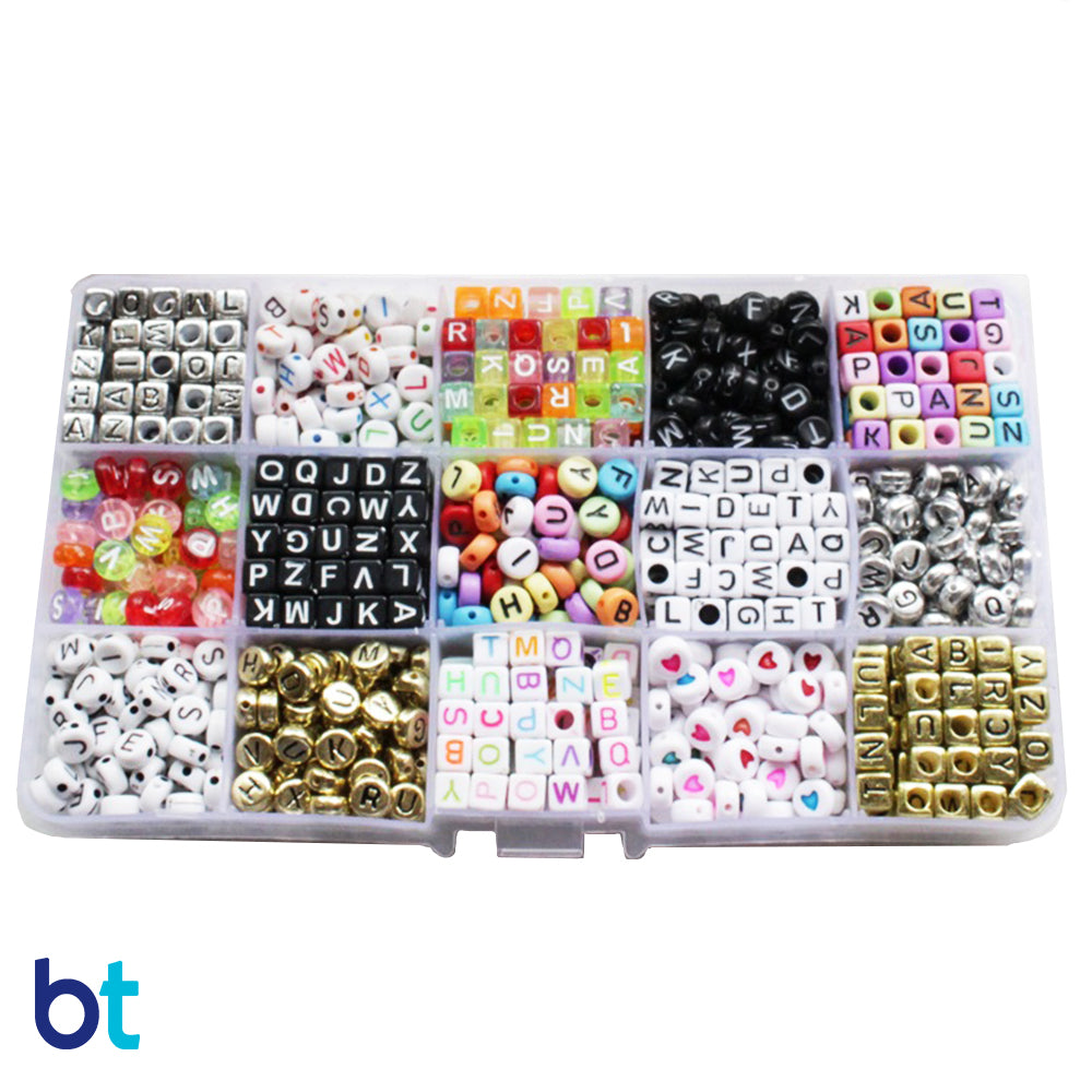 Assorted Alpha Beads (Box Set)