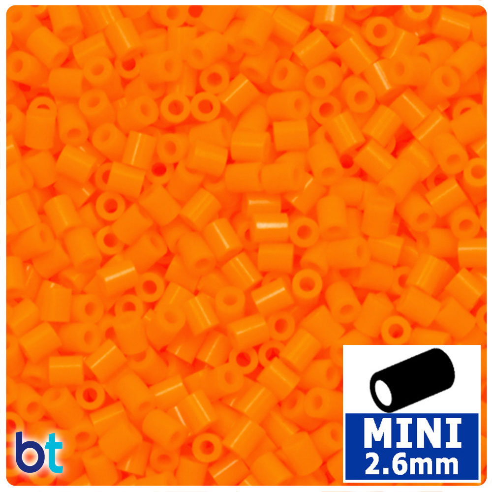 Yellow Orange 2.6mm Mini Fuse Beads (2000pcs)