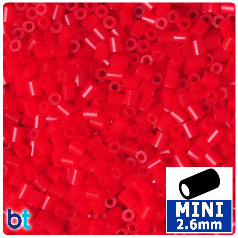 Red 2.6mm Mini Fuse Beads (2000pcs)