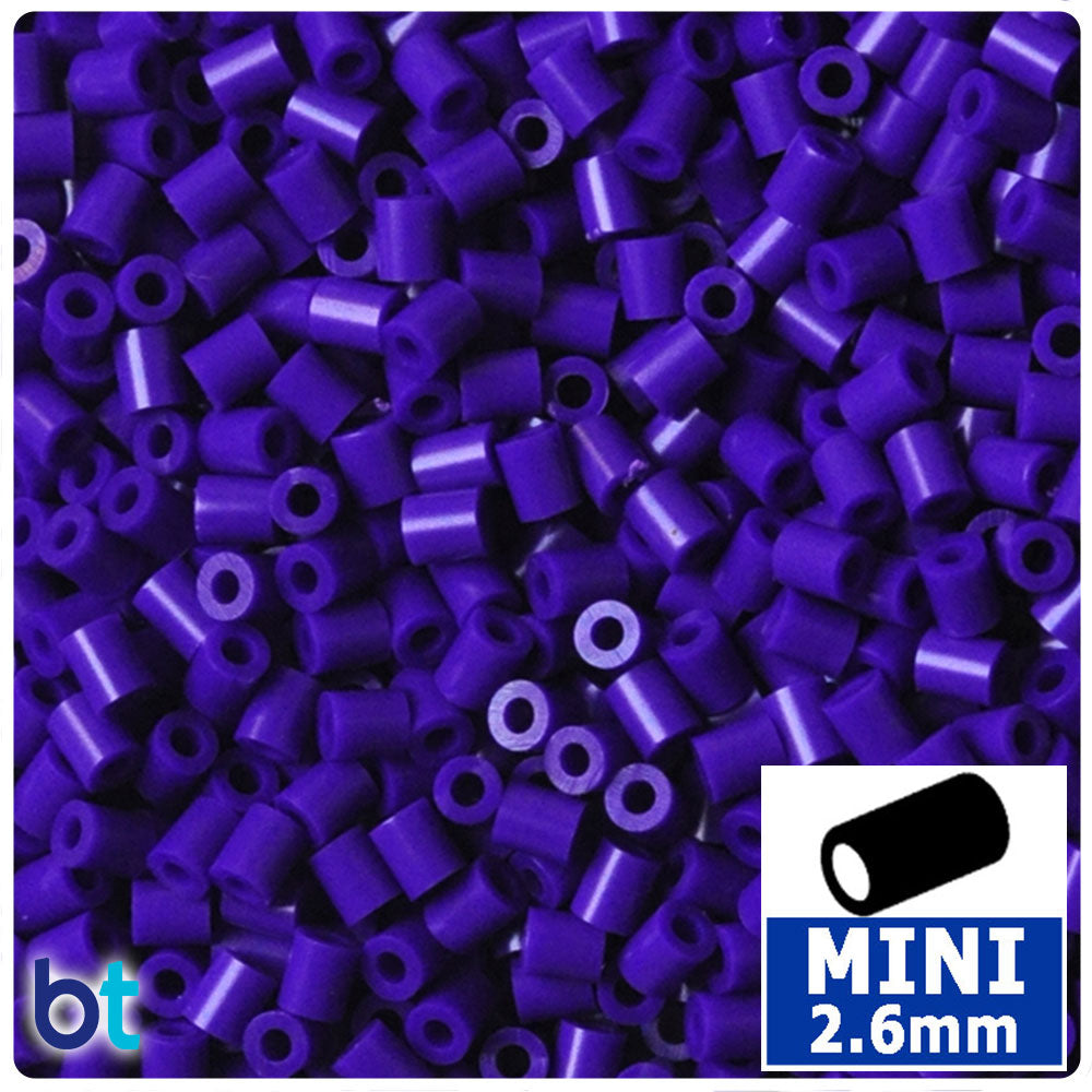 Purple 2.6mm Mini Fuse Beads (2000pcs)