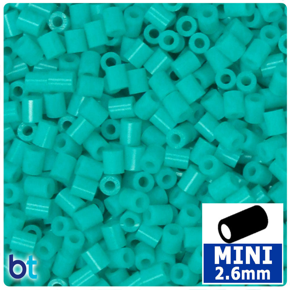 Medium Turquoise 2.6mm Mini Fuse Beads (2000pcs)
