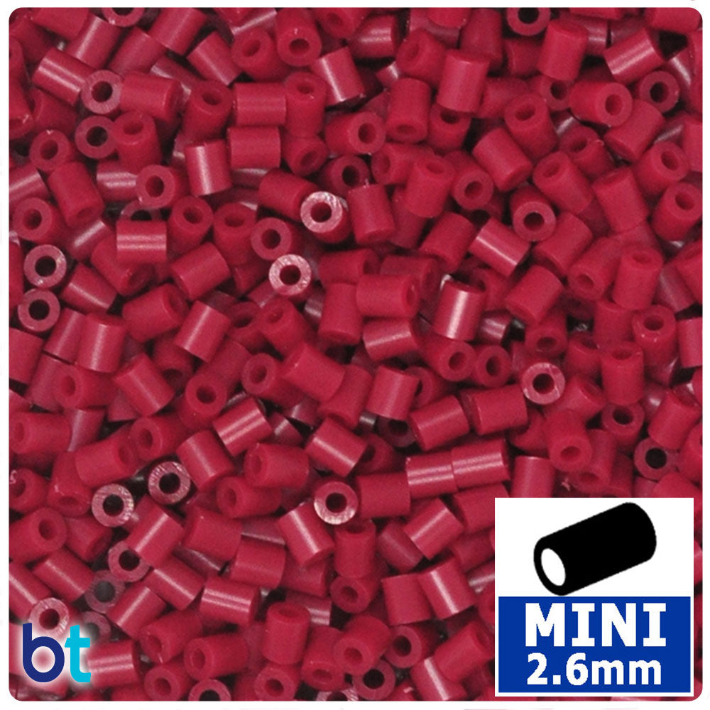 Scarlet 2.6mm Mini Fuse Beads (2000pcs)