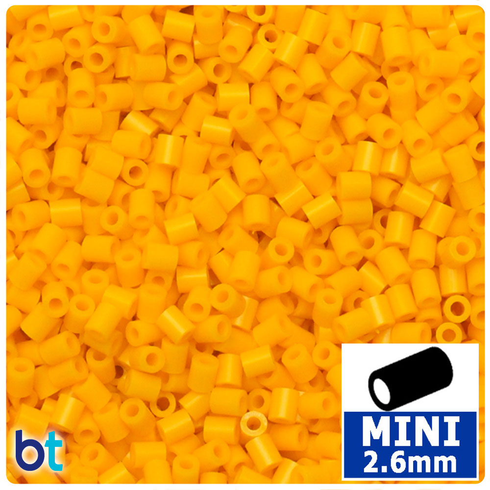 Goldenrod 2.6mm Mini Fuse Beads (2000pcs)