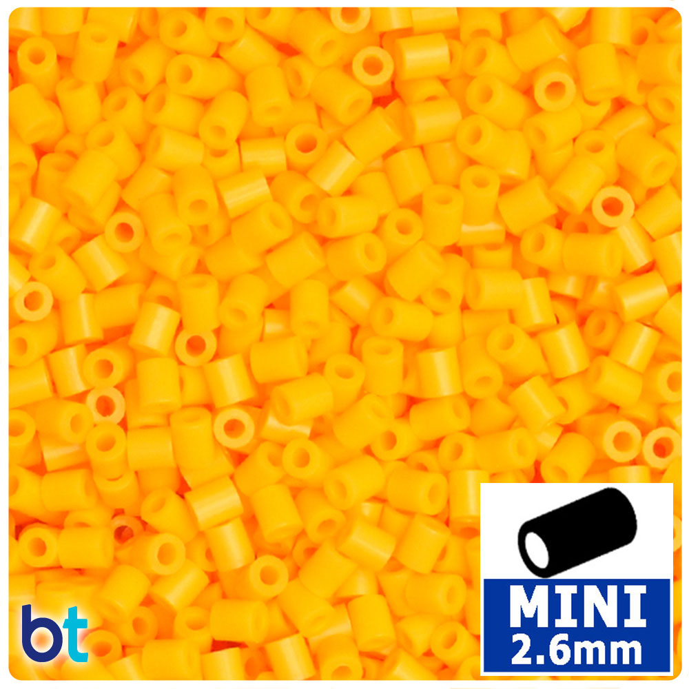 Pastel Orange 2.6mm Mini Fuse Beads (2000pcs)