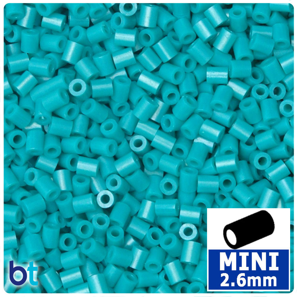 Sea Blue 2.6mm Mini Fuse Beads (2000pcs)