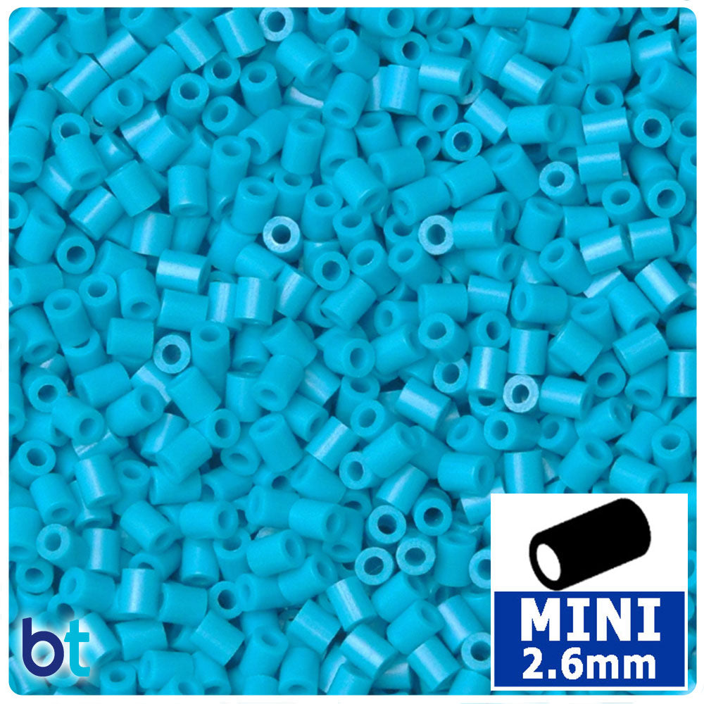Azure 2.6mm Mini Fuse Beads (2000pcs)