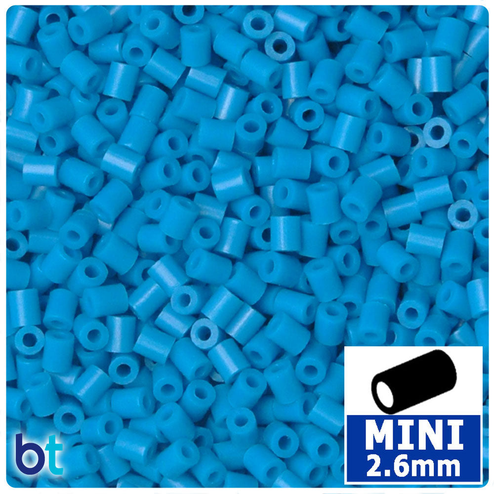 Dark Steel Blue 2.6mm Mini Fuse Beads (2000pcs)