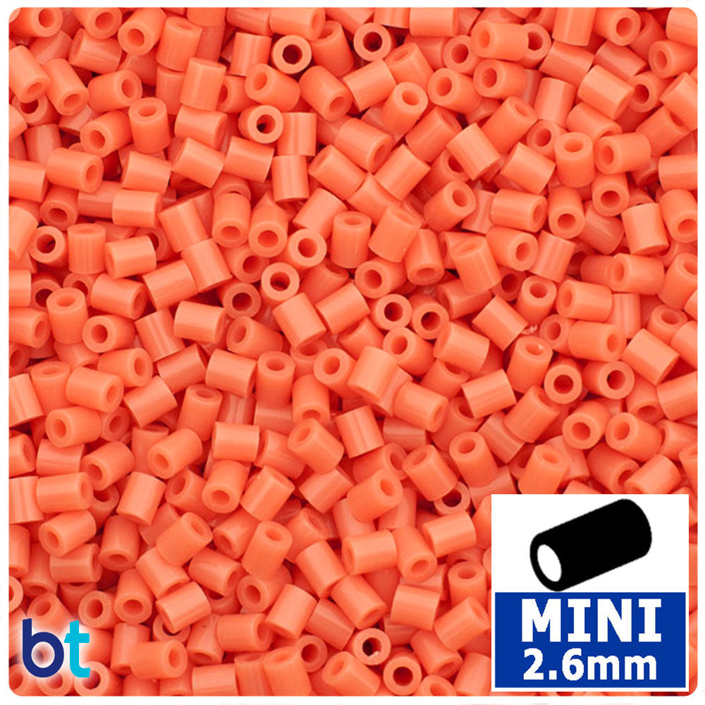 Salmon 2.6mm Mini Fuse Beads (2000pcs)
