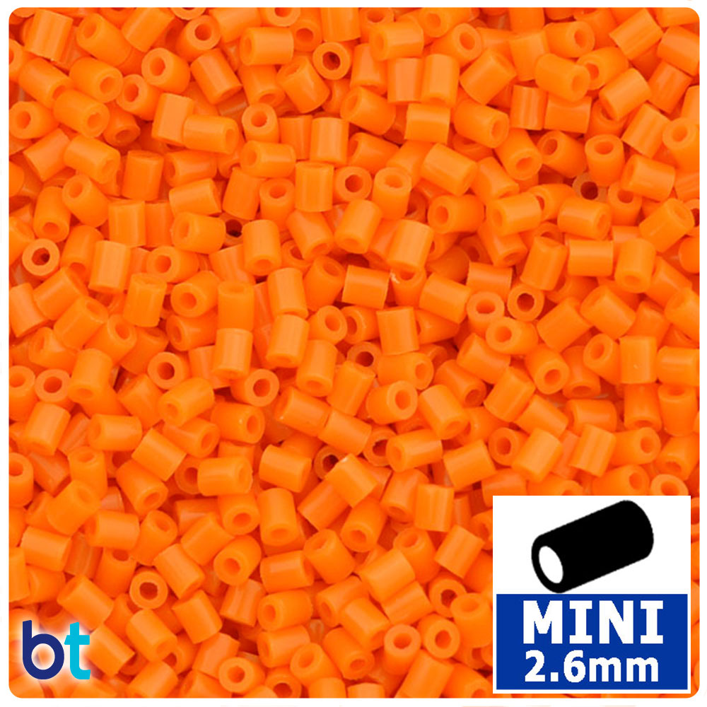 Papaya 2.6mm Mini Fuse Beads (2000pcs)