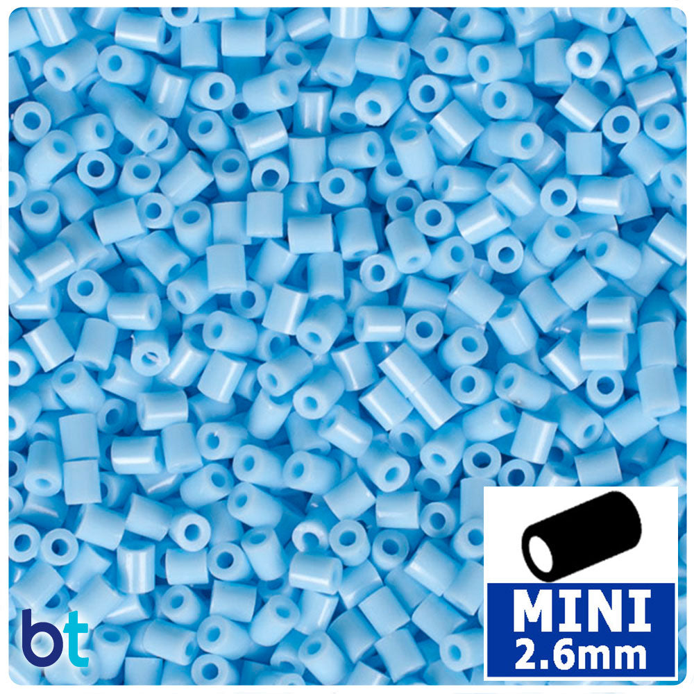 Himalaya Blue 2.6mm Mini Fuse Beads (2000pcs)