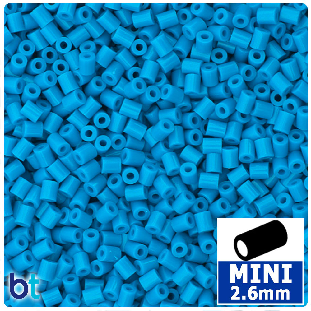 Pond Blue 2.6mm Mini Fuse Beads (2000pcs)