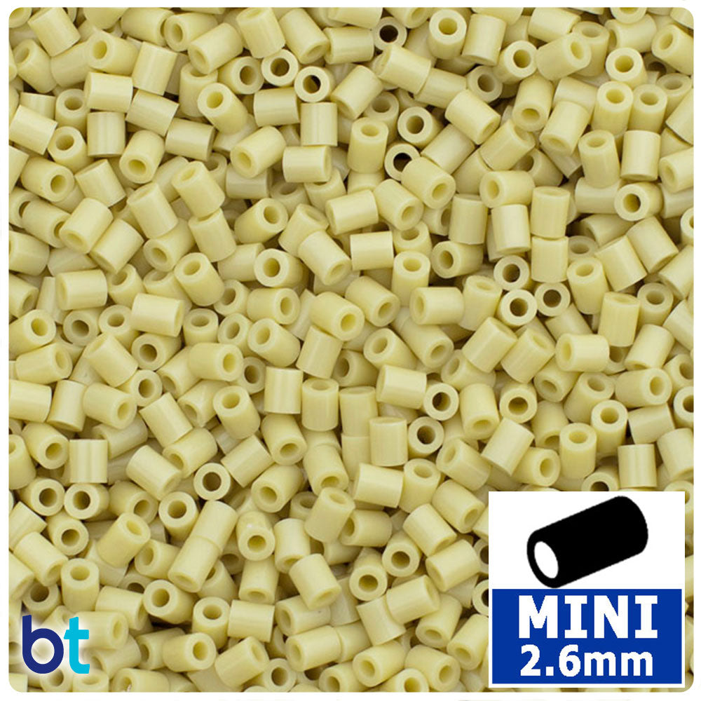 Seashell Beige 2.6mm Mini Fuse Beads (2000pcs)