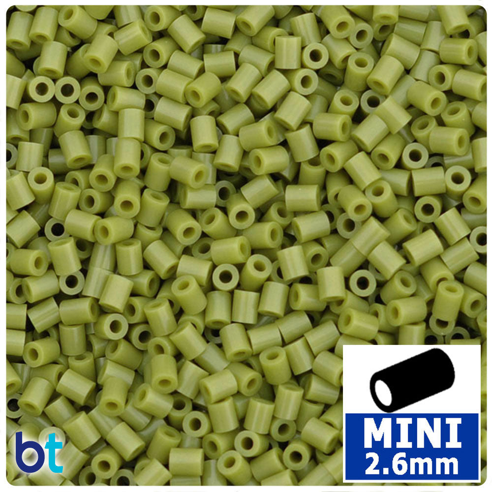 Earth Green 2.6mm Mini Fuse Beads (2000pcs)