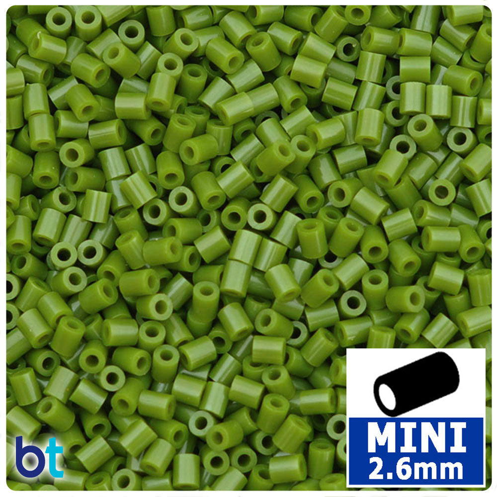 Pine Tree Green 2.6mm Mini Fuse Beads (2000pcs)