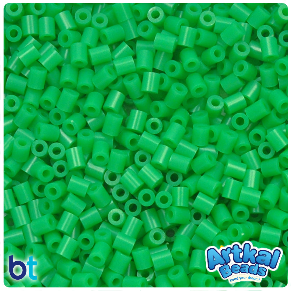 Green 2.6mm Artkal Mini Fuse Beads (2000pcs)