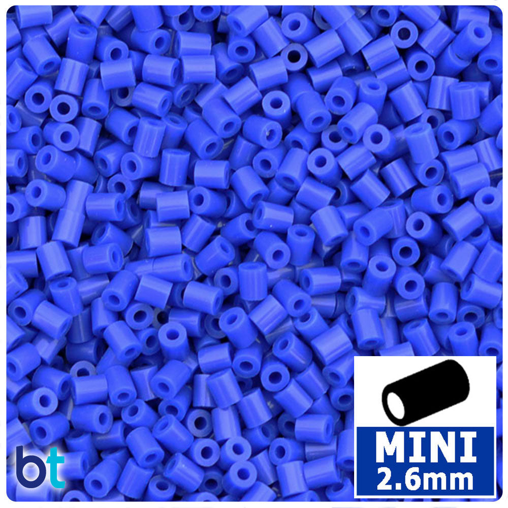 Royal Blue 2.6mm Mini Fuse Beads (2000pcs)