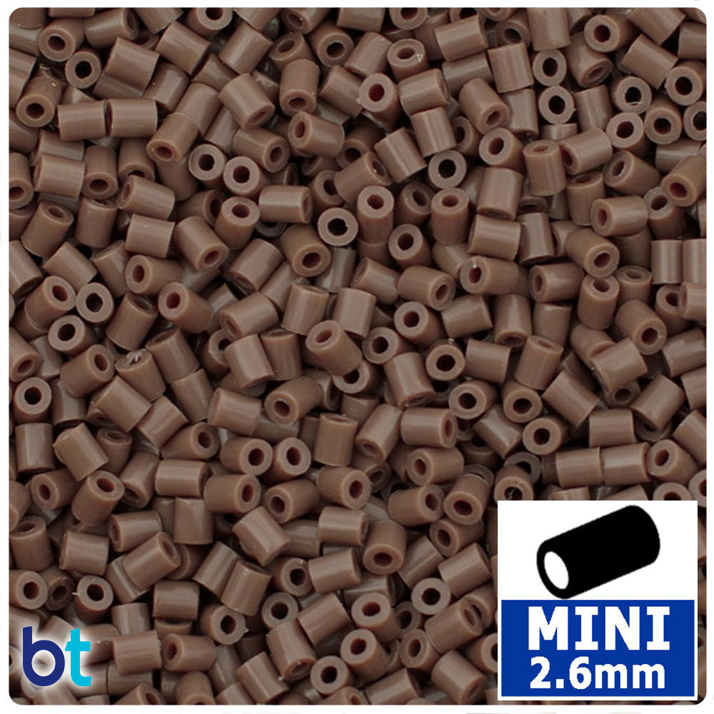 Mocha 2.6mm Mini Fuse Beads (2000pcs)