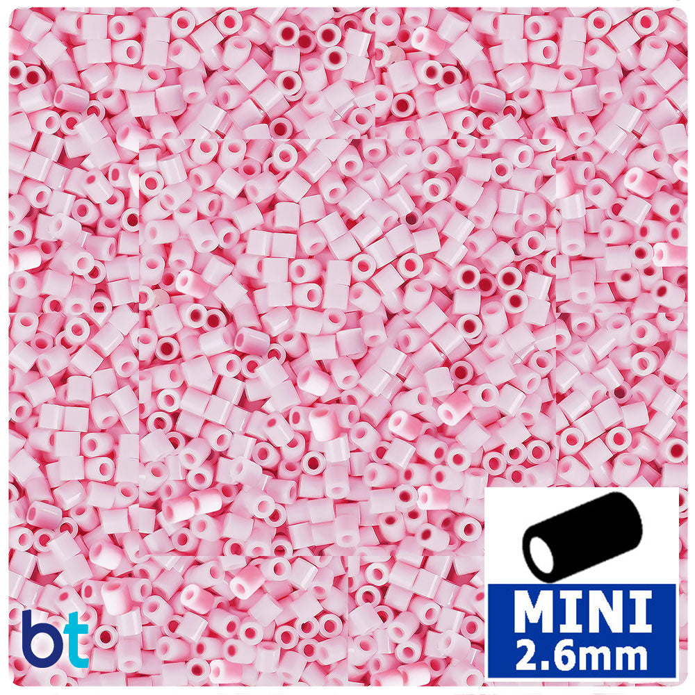 Pastel Pink 2.6mm Mini Fuse Beads (2000pcs)