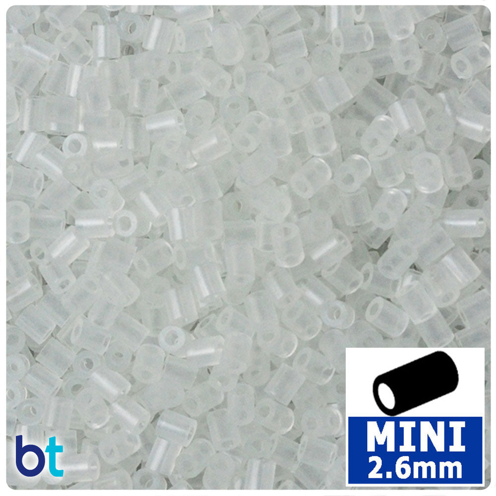 White Glow 2.6mm Mini Fuse Beads (2000pcs)