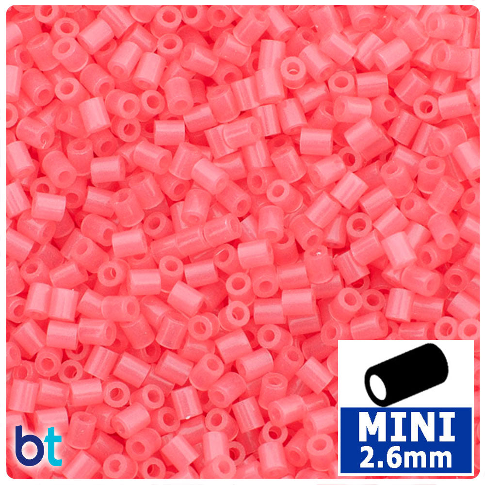 Red Glow 2.6mm Mini Fuse Beads (2000pcs)