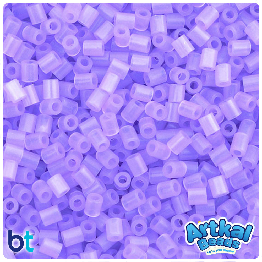 Purple Glow 2.6mm Artkal Mini Fuse Beads (2000pcs)
