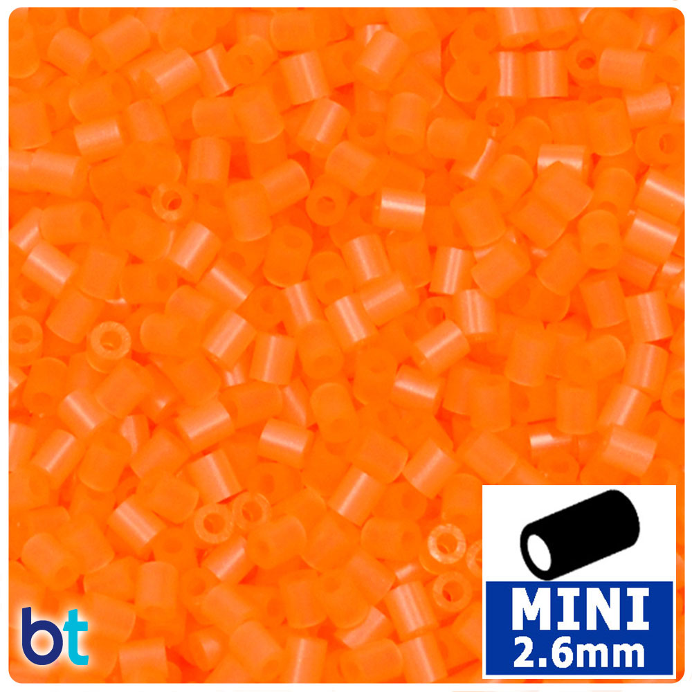 Orange Pearl 2.6mm Mini Fuse Beads (2000pcs)
