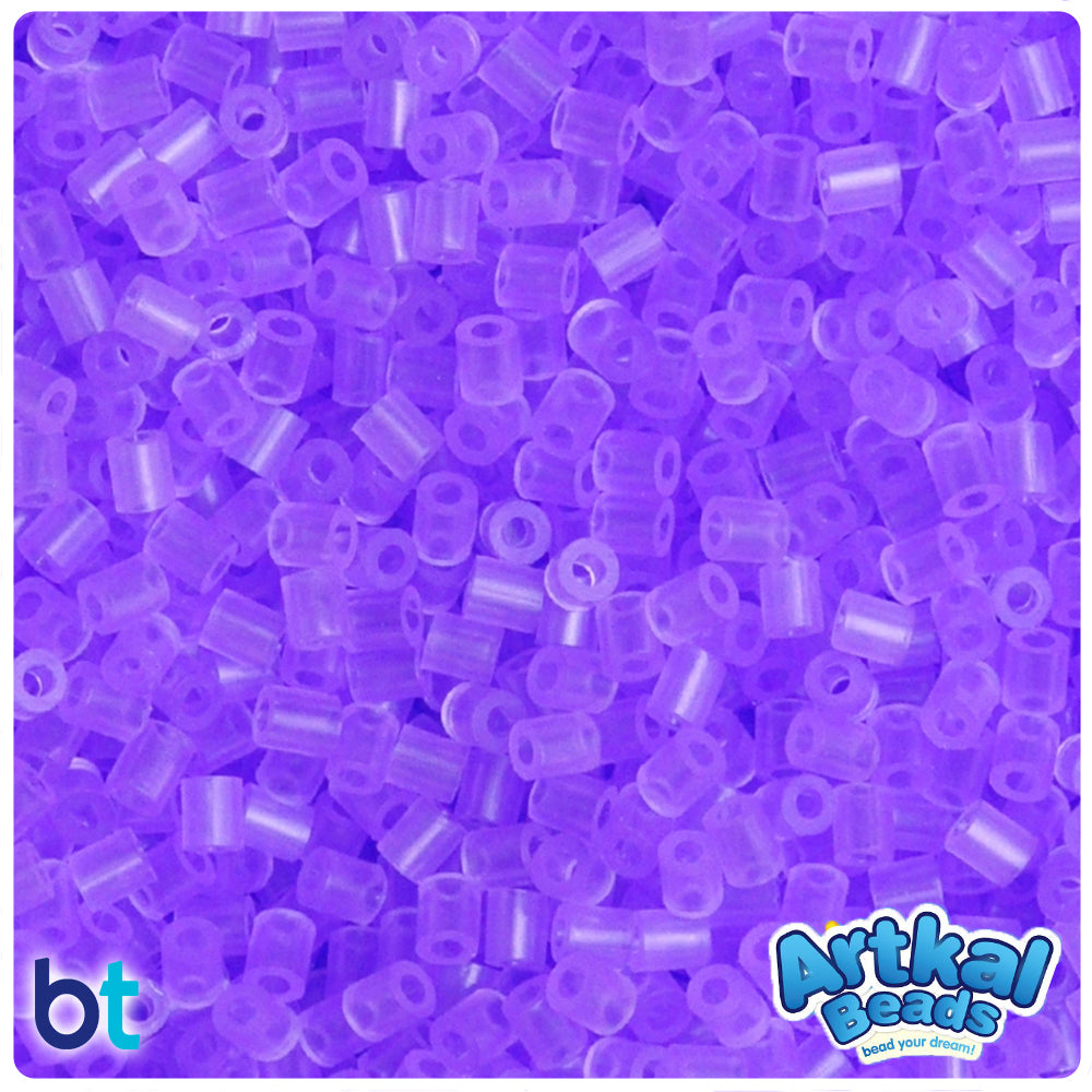 Purple Translucent 2.6mm Artkal Mini Fuse Beads (2000pcs)
