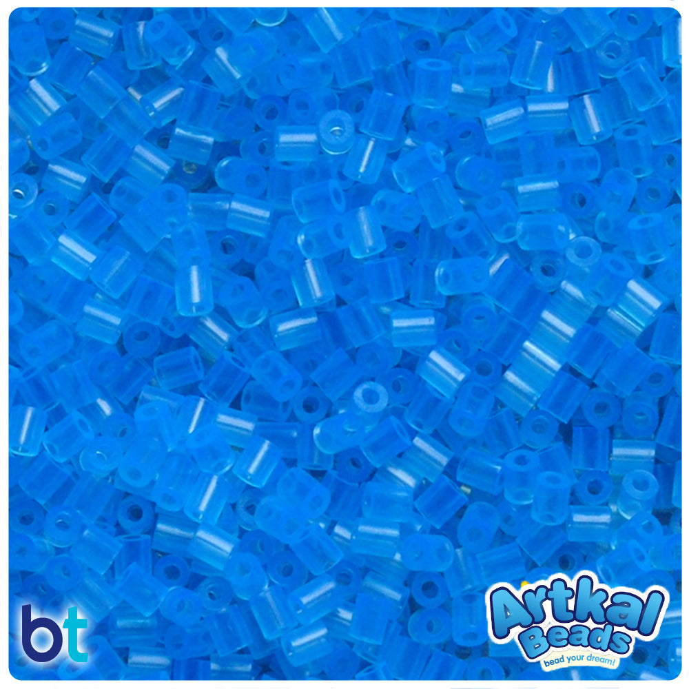 Blue Translucent 2.6mm Artkal Mini Fuse Beads (2000pcs)
